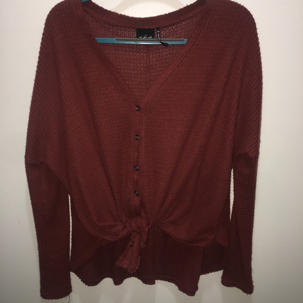 Urban outfitters front tie shirt